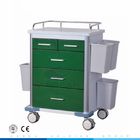 एजी-जीएस 002 गहरे हरे रंग की मल्टीफंक्शन अस्पताल ने बिक्री के लिए मेडिकल ट्रॉली कार्ट का इस्तेमाल किया