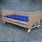 एजी-एमसी 002 5-फंक्शन होम केयर रूम बुजुर्ग हेल्थकेयर इलेक्ट्रिक फोल्डिंग बेड सांस लेने वाले बिस्तर बोर्ड के साथ